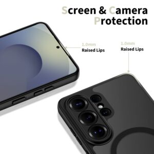 Tech-Protect BASICMag MagSafe Samsung Galaxy S26 Ultra Matte juodos spalvos - Image 4