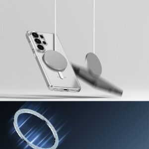 Ringke Fusion Magnetic MagSafe dėklas Samsung Galaxy S26 Ultra skaidrus - Image 4