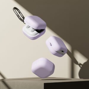 Ringke Silicone Samsung Galaxy Buds 4 / 4 Pro šviesiai violetinės spalvos - Image 4