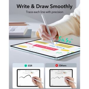 Apsauginė plėvelė ESR Paper Feel Apple iPad Air 10.9” 4 / 5 / 2020-2022 / 11” 6 / 7 / 8 / 2024-2026 skaidri - Image 3