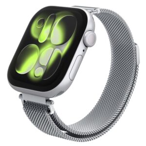 Spigen WBM4 apyrankė Apple Watch 8 / 9 / 10 / 11 / SE (40 / 41 / 42 MM) sidabro spalvos