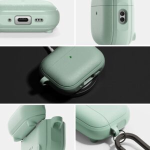 RINGKE ONYX MAGNETIC MagSafe APPLE AIRPODS PRO 3 dėklas MINT - Image 3