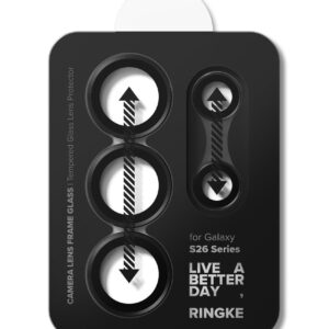 Telefono kameros apsauga Ringke Camera Frame Protector 2-Pack Samsung Galaxy S26 Ultra juodos spalvos - Image 5