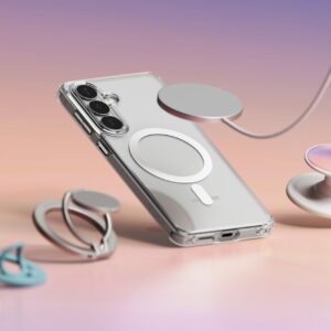 Ringke Fusion Magnetic MagSafe dėklas Samsung Galaxy S26+ Plus skaidrus - Image 4