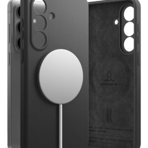 Ringke Silicone Magnetic MagSafe Samsung Galaxy S26+ Plus juodos spalvos