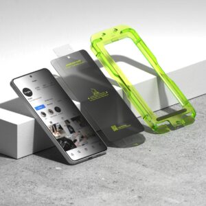 Apsauginis stiklas su privatumo filtru Ringke Easy Slide 2-Pack Samsung Galaxy S26+ Plus - Image 4