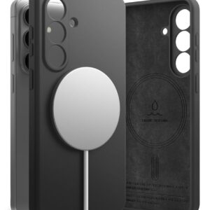 Ringke Silicone Magnetic MagSafe Samsung Galaxy S26 juodos spalvos