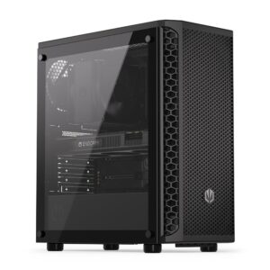 Kompiuterio korpusas|ENDORFY|Signum 300 Air|MidiTower|Kompiuterio korpusas product features Transparent panel|Not included|ATX|MicroATX|MiniITX|Colour Black|EY2A005