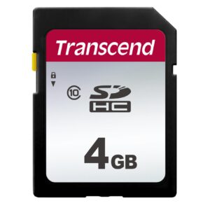 MEMORY SDHC 4GB C10/TS4GSDC300S TRANSCEND