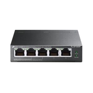 Switch|TP-LINK|Desktop/pedestal|5x10Base-T / 100Base-TX|PoE ports 4|TL-SF1005P