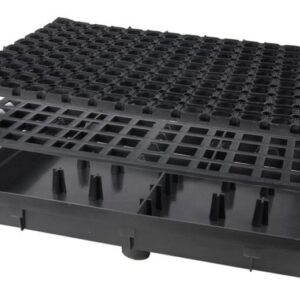 Batų valymo vonelė Maxpol, plastiko ir gumos, 60 x 40 x 7 cm