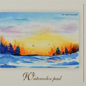 Akvarelinis sąsiuvinis SMLT, A4, 20 lapų