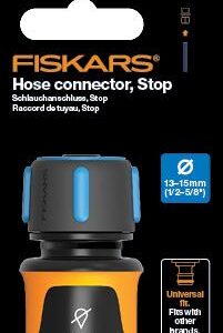 Jungtuvas su rankiniu vožtuvu Fiskars, Ø 13-15 mm - Image 2