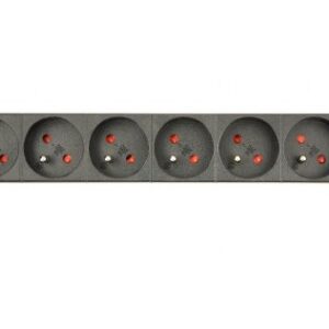 Gembird EG-PDU-014-FC14 maitinimo paskirstymo įrenginys 8 AC išvestis(ys / čių) 1U Juoda - Image 2