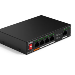 Switch|DAHUA|PoE ports 4|60 Watts|SF1005P