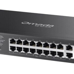 OMADA ES220GP tinklo komutatorius Valdomas Gigabit Ethernet (10/100/1000) Maitinimas per Eternetą (PoE) Juoda - Image 3