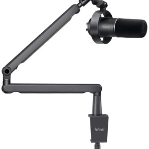 Fifine T688 dinaminis mikrofonas juodos spalvos