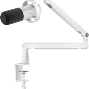 Fifine T688W dinaminis mikrofonas baltos spalvos - Image 3