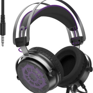 Fifine H18 žaidimų ausinės juodos spalvos - Image 2