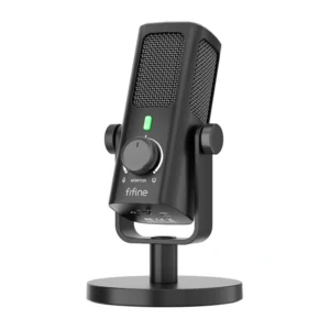 Fifine Profile 3 kondensatorinis mikrofonas juodos spalvos - Image 2