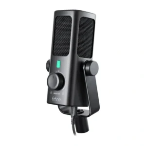 Fifine Profile 3 kondensatorinis mikrofonas juodos spalvos - Image 3