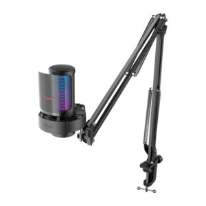 Fifine A8T kondensatorinis mikrofonas with handle juodos spalvos