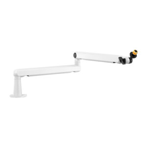 Fifine BM88W mikrofonas desk stand baltos spalvos - Image 3