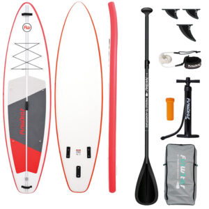 FunWater SUP irklentė SUPFW69C 3,35m (red-white)