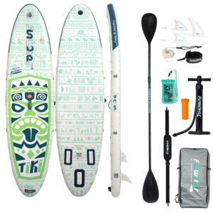FunWater SUP irklentė SUPFW05D Tiki 3,2m (green)