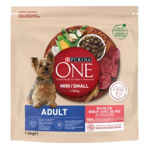 PURINA ONE MINI Dog Adult Beef & Rice 1,5kg