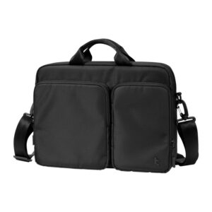 TOMTOC Navigator-A33 laptop shoulder bag juodos spalvos