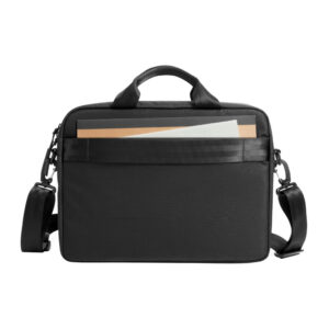TOMTOC Navigator-A33 laptop shoulder bag juodos spalvos - Image 3