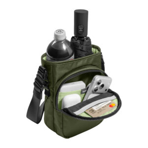 TOMTOC GameOn-G50 Switch 2 JoyCarry Sling Bag žalios spalvos - Image 2