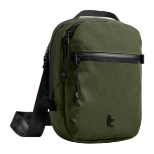 TOMTOC Aviator-T37 travel bag with shoulder strap X-Pac žalios spalvos