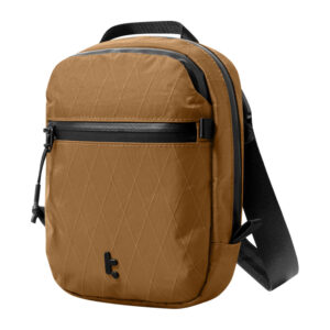 TOMTOC Aviator-T37 travel bag with shoulder strap X-Pac rudos spalvos - Image 3