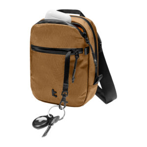 TOMTOC Aviator-T37 travel bag with shoulder strap X-Pac rudos spalvos - Image 4