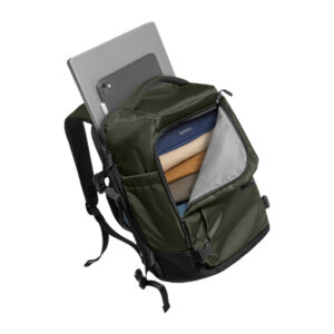TOMTOC Navigator-T66 Liteway Travel Backpack žalios spalvos - Image 2