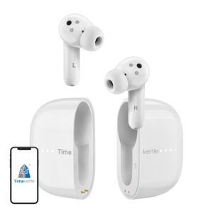 TIMEKETTLE M3 Offline Translation Earbuds (White)