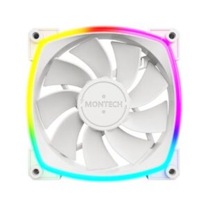 CASE FAN 120MM/RX120 PWM WHITE 3 IN 1 MONTECH