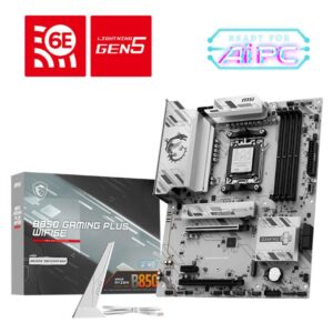 Mainboard|MSI|AMD B850|SAM5|ATX|Memory DDR5|Memory slots 4|B850GAMINGPLUSWIFI6E