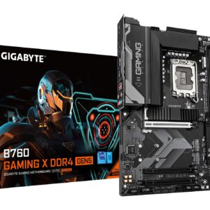 Mainboard|GIGABYTE|Intel B760|LGA 1700|ATX|RAM DDR4-SDRAM|4xSlots|3xNumber of M.2 (M) slots|B760GAMINGXD4GEN5