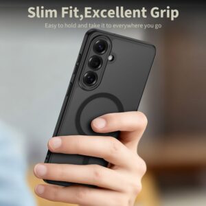 Tech-Protect BASICMag MagSafe Samsung Galaxy S26+ Plus Matte juodos spalvos - Image 5