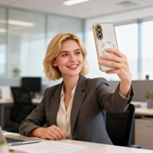 Tech-Protect MagFlex MagSafe Samsung Galaxy A37 5G Shiny aukso spalvos - Image 4