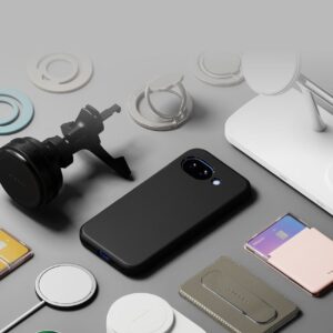 RINGKE ONYX MAGNETINIS MagSafe dėklas Google Pixel 10A juodos spalvos - Image 5