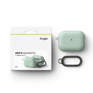 RINGKE ONYX MAGNETIC MagSafe APPLE AIRPODS PRO 3 dėklas MINT - Image 4