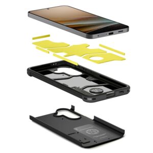 Spigen Tough Armor Samsung Galaxy A57 5G juodos spalvos - Image 6