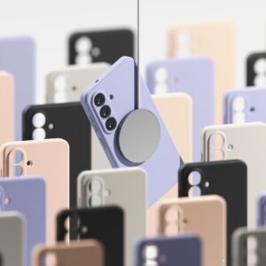 Ringke Silicone Magnetic MagSafe Samsung Galaxy S26 juodos spalvos - Image 5