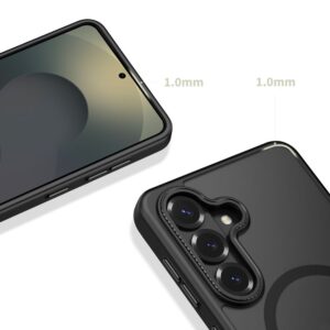 Tech-Protect MagCam MagSafe Samsung Galaxy S26+ Plus Matte juodos spalvos - Image 5