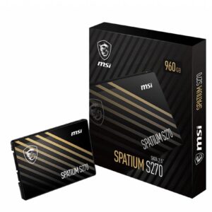 SSD|MSI|SPATIUM S270|240GB|SATA|3D NAND|Write speed 400 MBytes/sec|Read speed 500 MBytes/sec|2,5"|TBW 250 TB|MTBF 2000000 hours|S78-440N070-P83