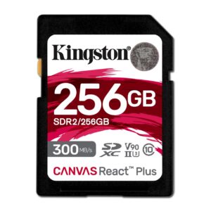 MEMORY SDXC 256GB C10/SDR2/256GB KINGSTON